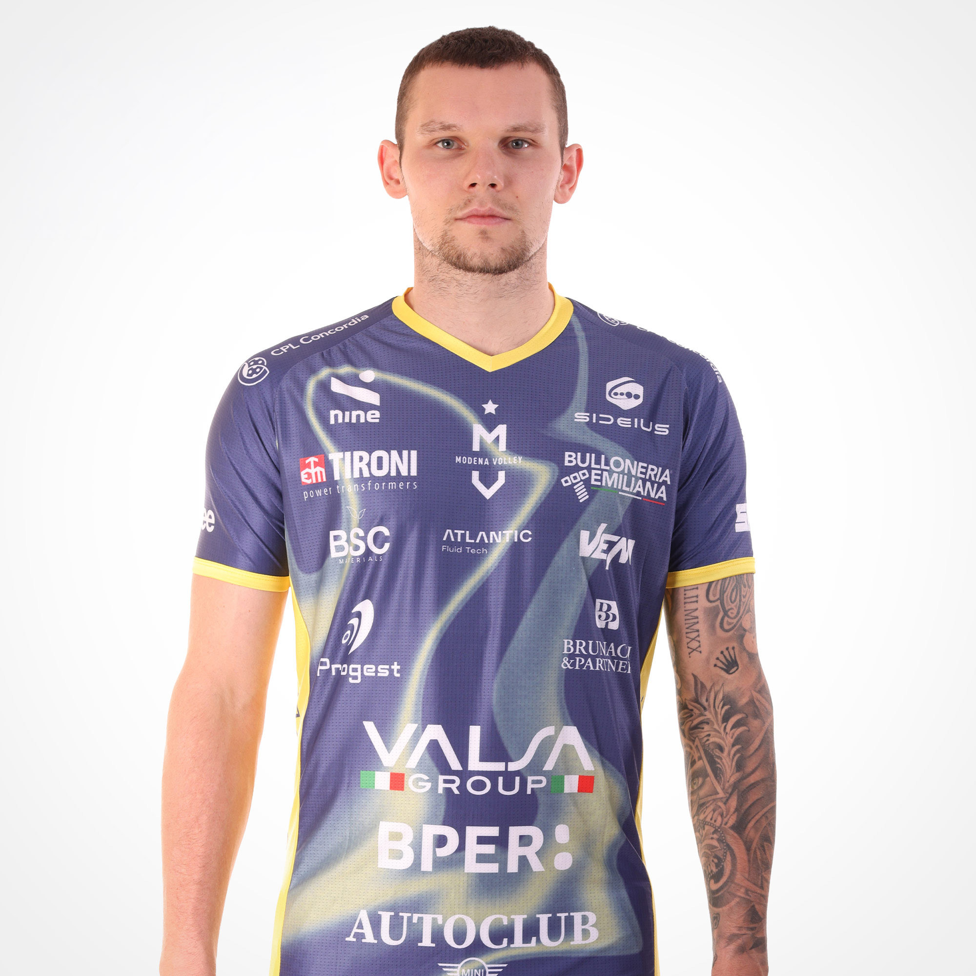 MODENA VOLLEY- AWAY GAME JERSEY MAN 2025/26