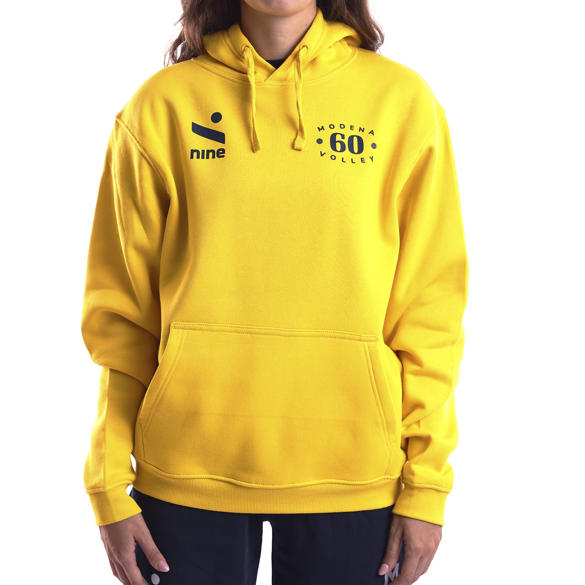 MODENA VOLLEY - HOODIE GIALLA 60ESIMO 2026/27 MODENA VOLLEY - HOODIE GIALLA 60ESIMO 2026/27